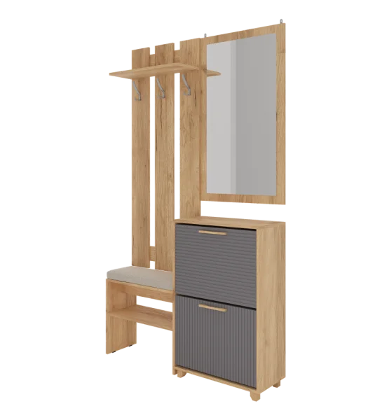 Прихожая Ньерд дуб вотан/черника