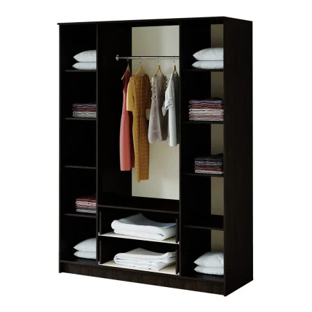 Шкаф 4-х створчатый Фиеста венге/лоредо