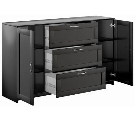 Тумба Сириус 2 двери и 3 ящика 156х95 венге