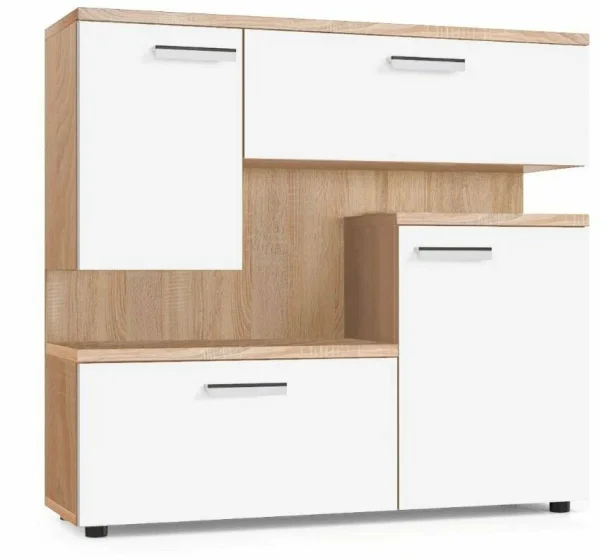 Тумба под ТВ С-1 1000 дуб сонома/белый Тумба под ТВ С-1 1000 дуб сонома/белый