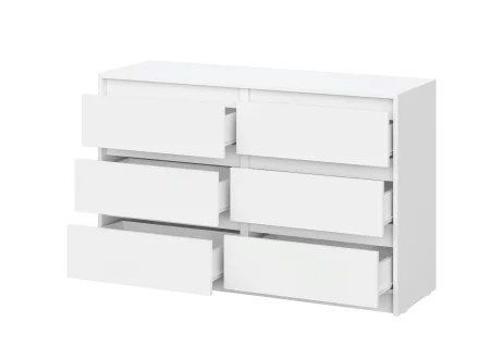 Комод Айден КМ06-1200 белый