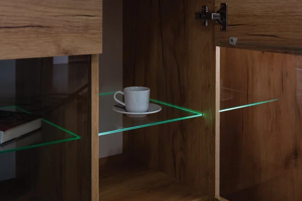 Тумба Арчи 10.85 дуб крафт золотой/камень тёмный Тумба Арчи 10.85 дуб крафт золотой/камень тёмный