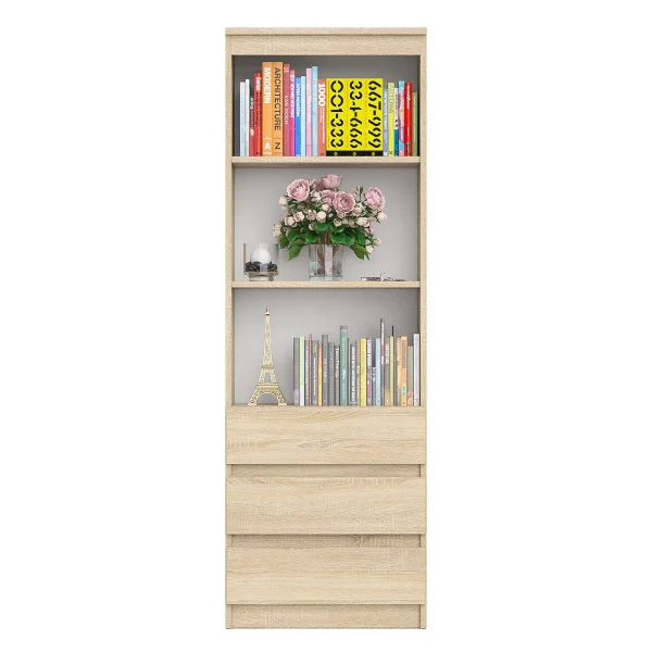 Стеллаж с ящиками МСТ 600.3 дуб сонома