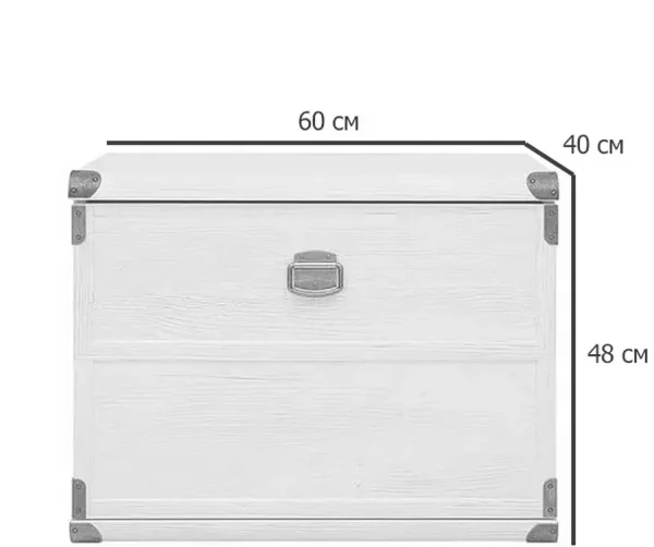Тумба для обуви Индиана JKOM1K сосна каньон