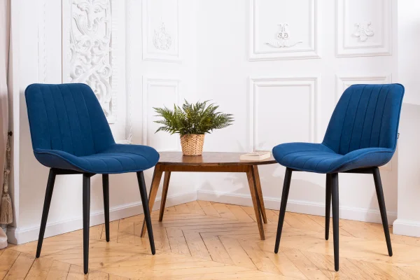 Стул Канцлер синий (2 шт)