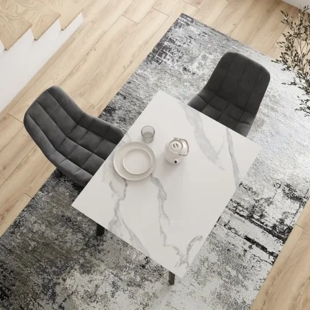 Стол керамический Граф 1000х800 белый