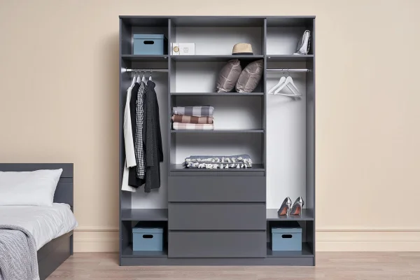 Шкаф Челси 1600 графит