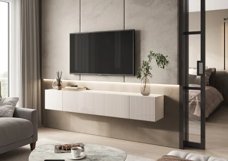 Подвесная тумба ТВ Оскар кашемир