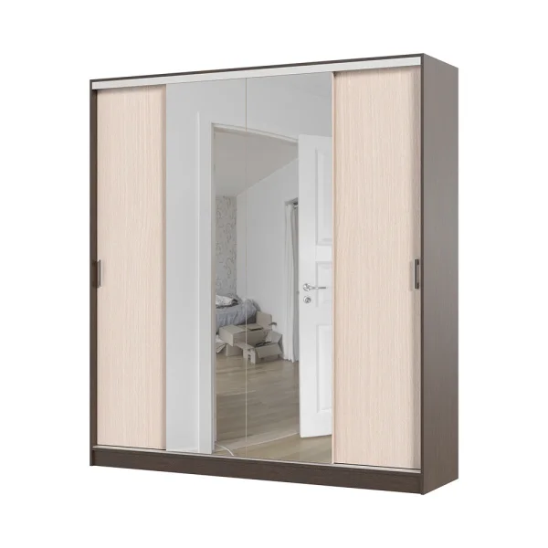 Шкаф-купе Альянс 2,0 венге/дуб белфорт