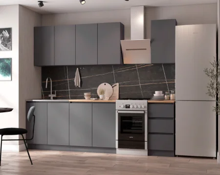 Кухонный гарнитур Мори 2,0 графит