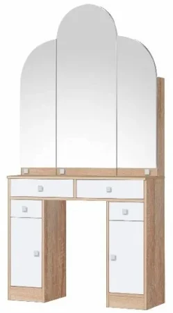 Трельяж дуб сонома/белый