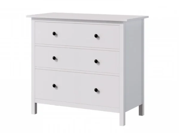 Комод 3 ящика Кымор белый