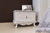 Тумба прикроватная Кантри 06.70 вудлайн кремовый/сандал белый