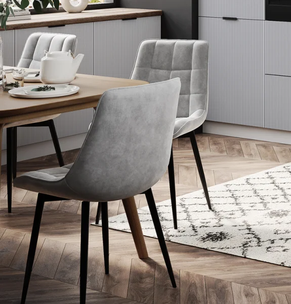 Стул Президент серый софт (2 шт)