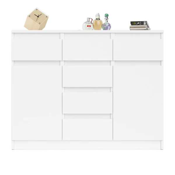 Комод с ящиками и дверками МК 1200.4 белый