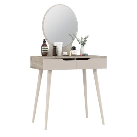 Трюмо 4-25915 дуб крафт серый/кашемир серый