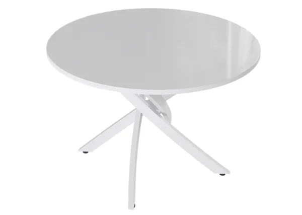 Стол обеденный Diamond тип 2 белый глянец Стол обеденный Diamond тип 2 белый глянец