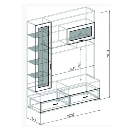 Витрина №5 Нежность бодега/рельеф пастель