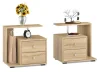 Тумба прикроватная Камелия дуб сонома (2 шт)