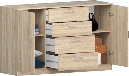 Комод Лотос 2.091 дуб сонома