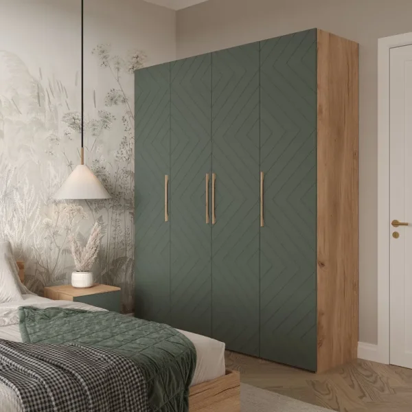 Шкаф Ньерд 1800 дуб вотан/можжевельник