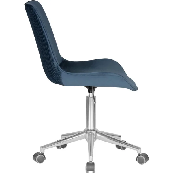 Компьютерное кресло LM-9518 синий велюр