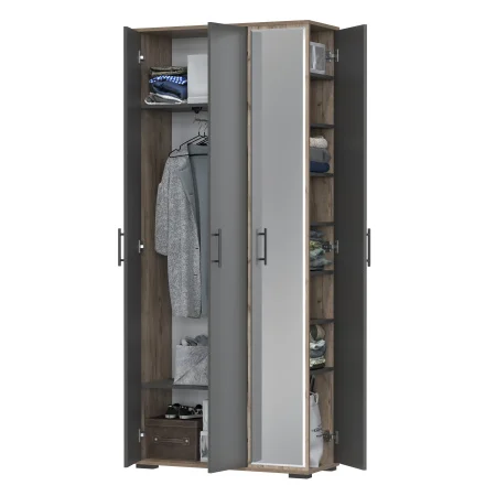 Прихожая 2-3421 Домино-мини дуб крафт табачный/графит