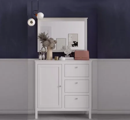 Тумба Ева (Хельга) KOM1D3S/95 белый