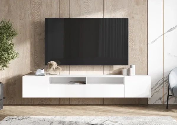 Тумба под ТВ Сити белый