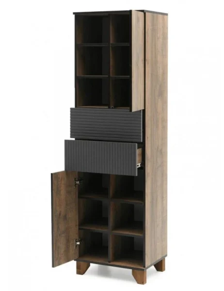 Пенал Копенгаген дуб самдал/серый графит