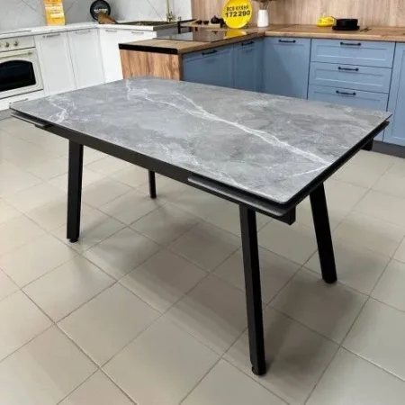 Стол керамический Герцог 1400х800х300 серый