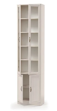 Шкаф комбинированный В-18 вудлайн кремовый