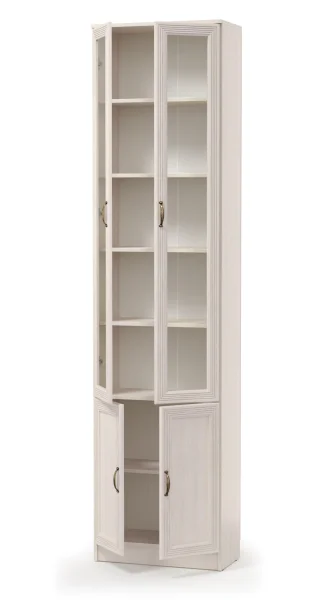 Шкаф комбинированный В-18 вудлайн кремовый