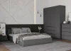 Кровать двуспальная Мори КРМ 1600.1 графит