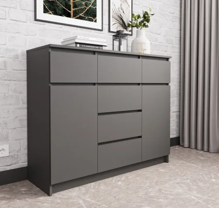 Комод Мори МК 1200.4 графит