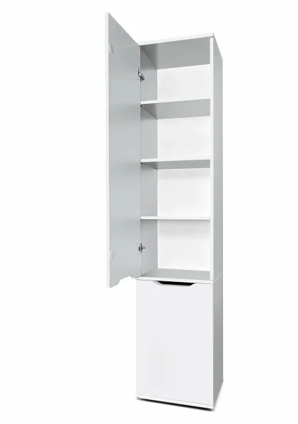 Шкаф пенал с полками №32 белый Шкаф пенал с полками №32 белый