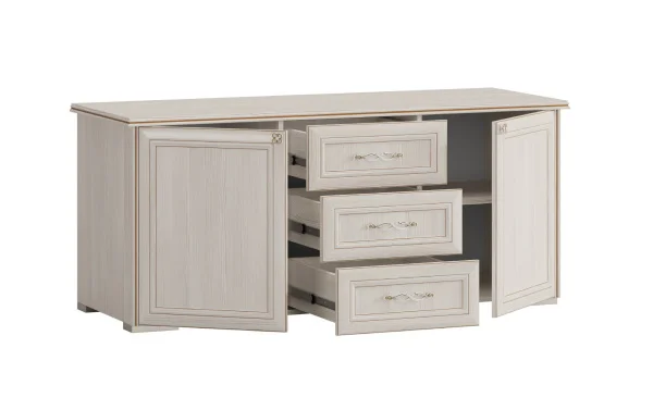 Тумба ТВ Парма сандал светлый