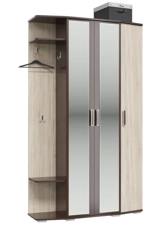 Прихожая 2-3428 Паола венге/дуб сонома