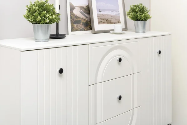 Комод Валенсия 13.309 белый шагрень