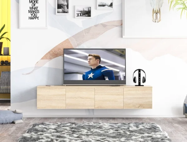 ТВ-тумба подвесная Сити-11 дуб сонома ТВ-тумба подвесная Сити-11 дуб сонома