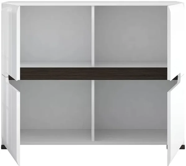 Тумба Ацтека REG4D/8/11 белый глянец