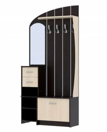 Прихожая Саша-14 венге/дуб млечный