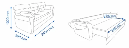 Диван Марракеш еврокнижка