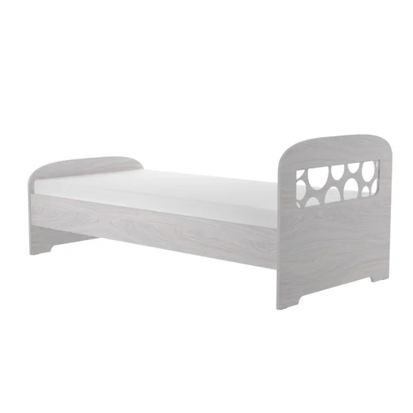 Кровать Омега-16 90 х 200 ясень анкор темный/ясень анкор светлый