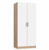 Шкаф СК-9 дуб сонома/белый