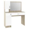 Стол макияжный Софи СМС 1100.1 дуб сонома/белый глянец