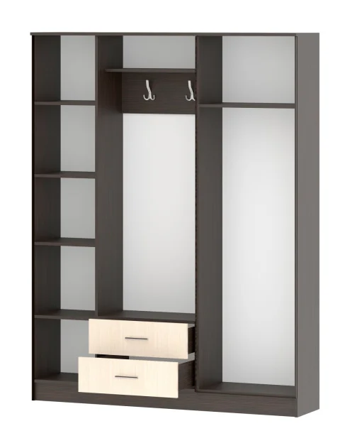 Модуль для прихожей ПВ-2 венге/дуб белфорт