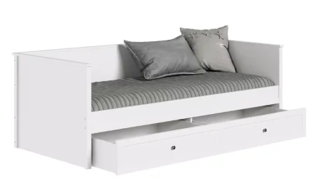 Кровать Ева (Хельга) LOZ90 белый