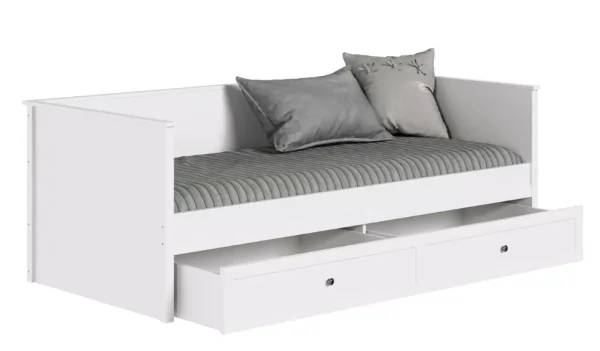 Кровать Ева (Хельга) LOZ90 белый