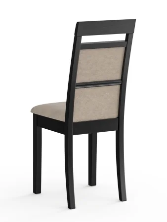 Стул Гольф-12 венге, ткань велюр капучино 25